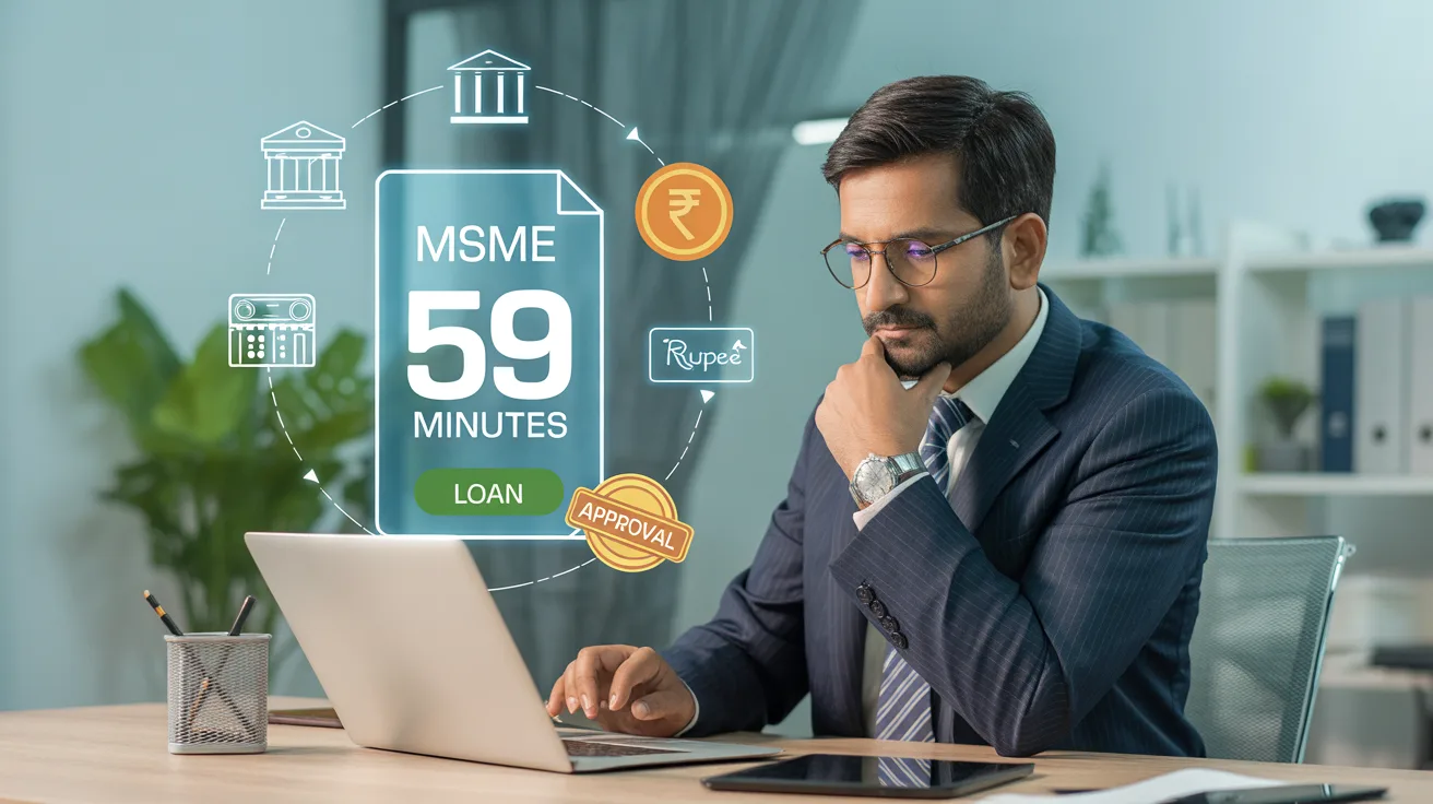 59 मिनट MSME Loan